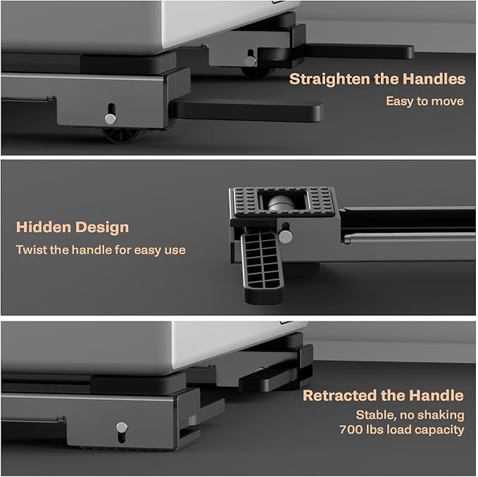 KVRG Appliance Rollers Heavy Duty, Newest Extendable Appliance Sliders - Image 3