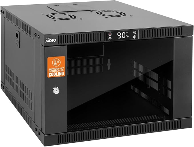 Tecmojo 6U Wall Mount Rack by Tecmojo