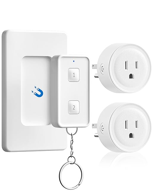 Remote Control Outlet, WILAWELS Wireless Light Switch, Expandable Remote Outlet - Image 9