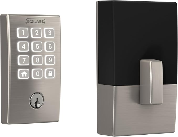 Schlage Arrive WiFi Deadbolt Smart Lock, Keyless Entry Door Lock by SchlageLockCompany