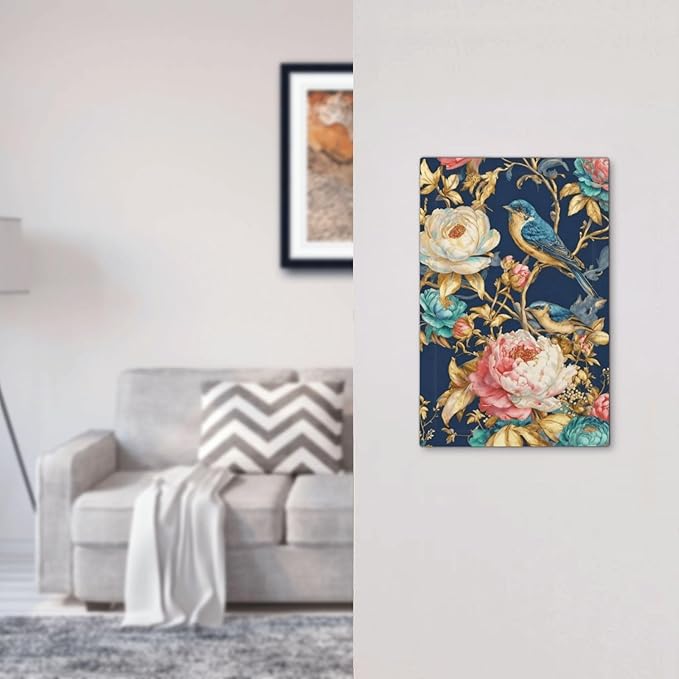 Bvtewkhz Floral Birds Morris No Device Single Blank Decorative Outlet Covers - Image 7