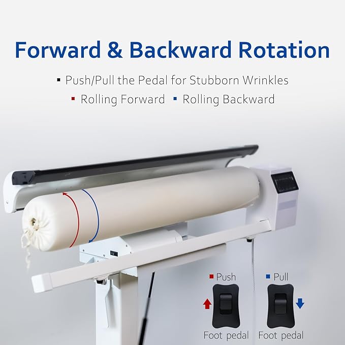 Rotary Steam Press, Hotel Linen Ironing Roller Machine - Image 5
