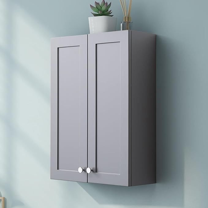 Bathroom Wall Cabinet, Over The Toilet Storage Cabinet, 19 x 27 inch Medicine by VANIRROR
