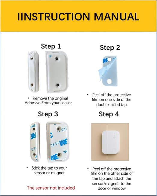Adhesive Replacement Strips for Ring Contact Sensor 2nd Gen - Image 7