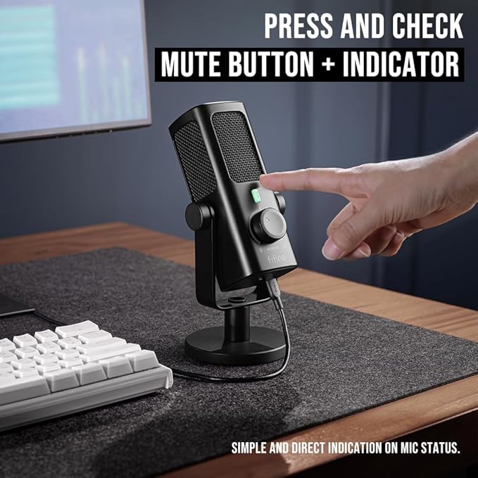 FIFINE USB-Podcast-Condenser-Microphone - Image 7