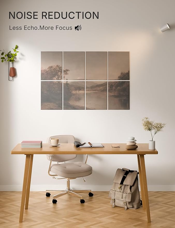 Wall Art Acoustic Panels, Decorative Sound Absorbing Panels - Image 2