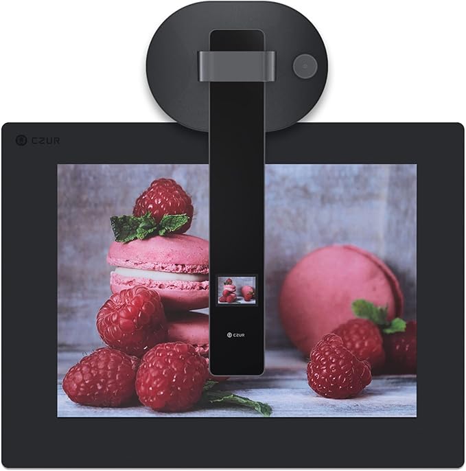 CZUR Aura Pro Portable Book Scanner, A3 Document Scanner, Auto-Flatten & - Image 6