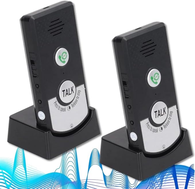 Intercom System for Home, 2 Way Voice Intercom Wireless, Home Intercom System by VINGVO