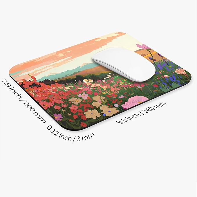 Armanza Square Mouse Pad Natural Scenery, Personalized Premium-Textured Custom - Image 2