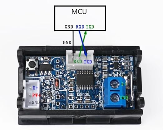 Taidacent Modbus RTU Power Monitor Energy Meter DC Voltage Current Meter - Image 3
