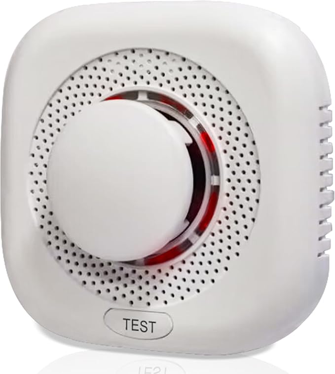 Optical Smoke Alarm with Advanced Photoelectric Technology, Battery Power Smoke by Chagasort