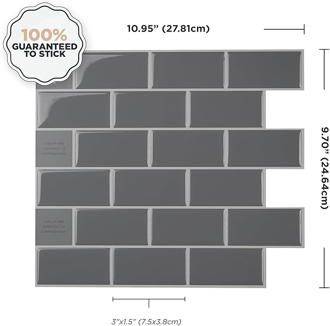 SMART TILES Peel and Stick Backsplash - Image 4