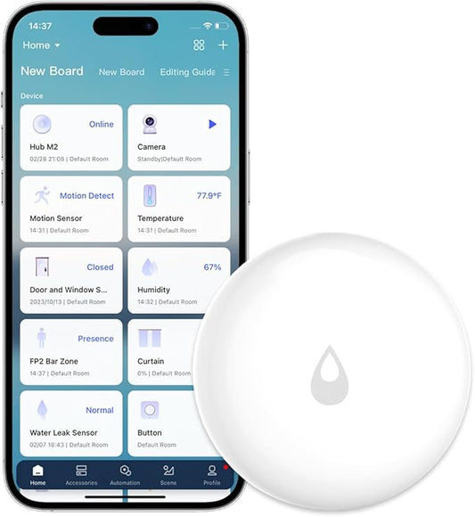 Aqara Water Leak Sensor, Zigbee Wireless Water Leak Detector by Aqara