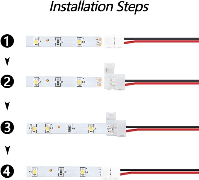 LightingWill 10pcs/Pack Strip to Strip - Image 3