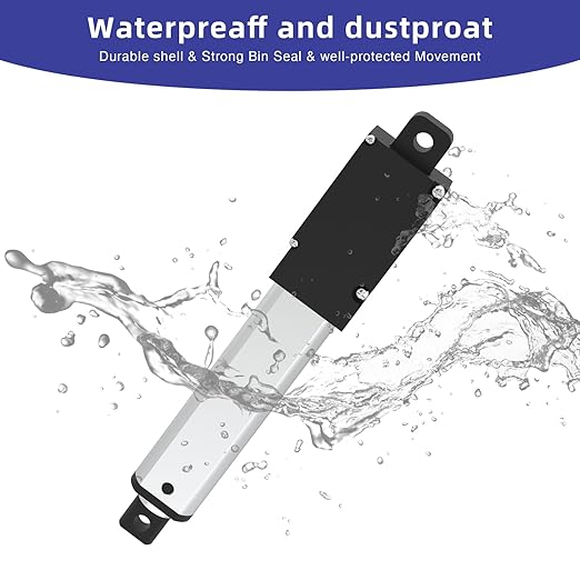 1 Inch 9lbs Mini Stroke 12V Electric Linear Actuator 0.6"/sec Linear Motion - Image 6
