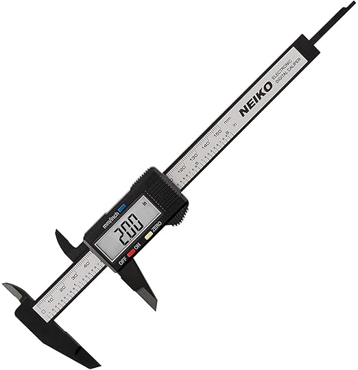 NEIKO 01417A 6” Digital Caliper | Electronic Measuring Tool | Range of 0-6”or by NeikoTools