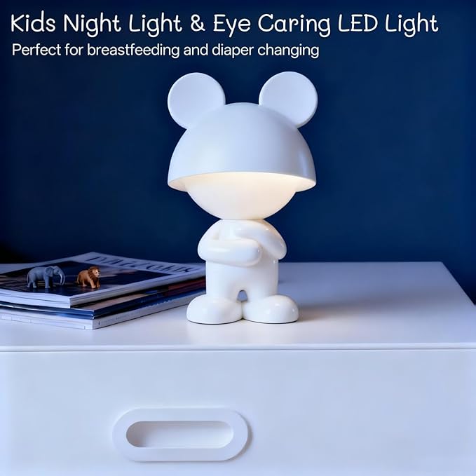 ShonlPin Night Light for Kids, Rechargeable Table Lamp, Touch Lamps for - Image 5
