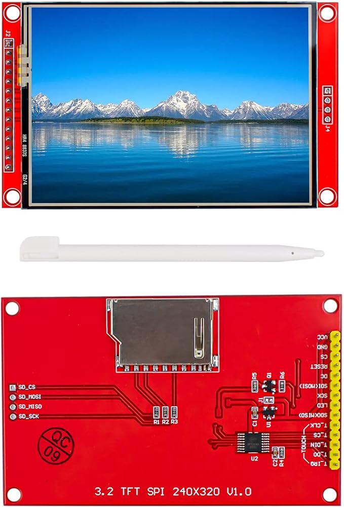 Hosyond 3.2 Inches TFT LCD Touch Screen Shield Display Module 320x240 SPI - Image 3