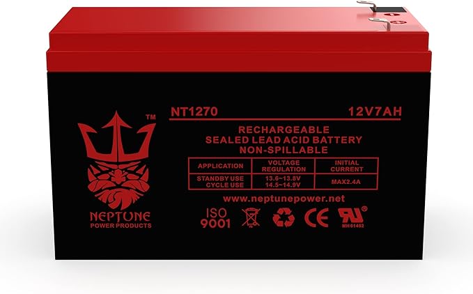 Neptune Power Brand NT1270 F1 12V 7Ah SLA Replacement Battery - Image 7