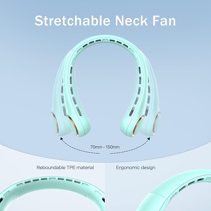 GULAKI Portable Neck Fan, Personal Fan - Image 5