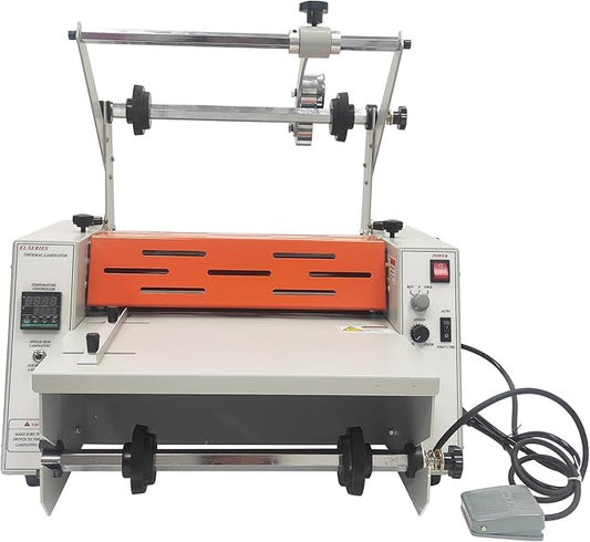 WYDDDARY 14.17"/360MM Electric Steel Roller Thermal Laminator by WYDDDARY