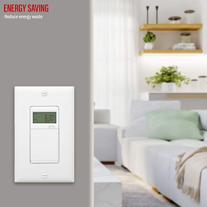 ENERLITES - HET01-C-W Programmable Digital Timer Switch - Image 4