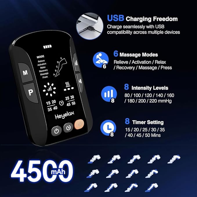 Heyelax Leg Compression Massager - Image 5