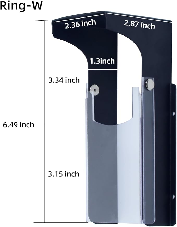 "Black Doorbell Rain Cover - Image 4