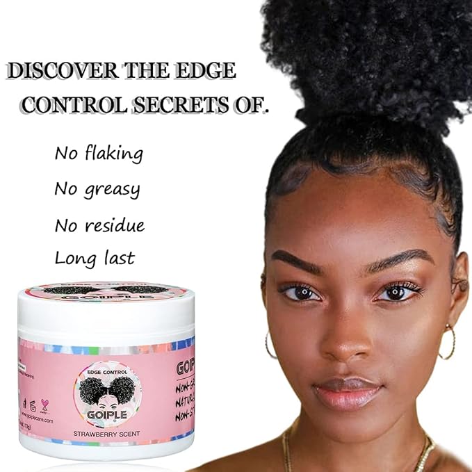 Goiple Edge Control Wax for Women Strong Hold Non-greasy Edge Smoother - Image 5
