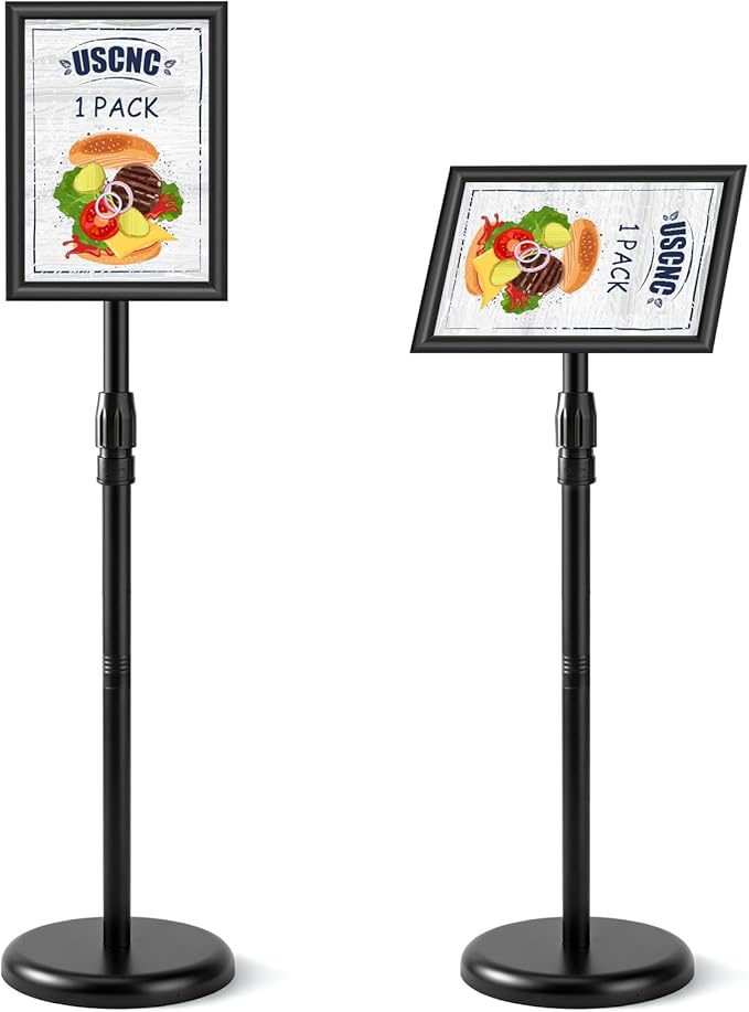 USCNC Sign Holder Stand 8.5x11 inch by USCNC