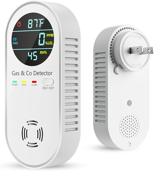 Vilfet Carbon Monoxide Detectors & Natural Gas Detector, 4-in-1 Carbon Monoxide by VilfeLLC