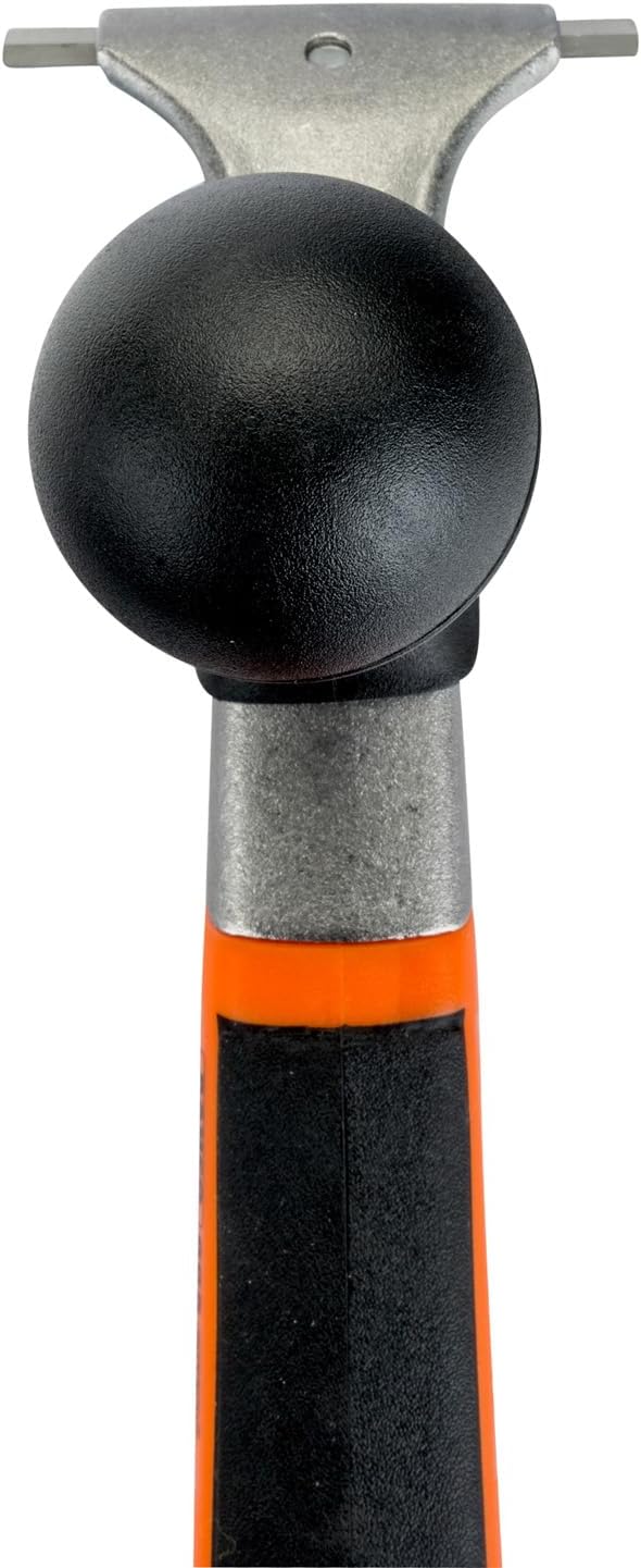 Bahco BAH665 Ergo Carbide Blade Scraper with 2-1/2" Blade, Heavy-Duty Hand Tool for Paint, Rust, & Adhesive Removal on All Surfaces, with Ergonomic Handle & Extra-Wide Blade for High-Strength Scraping | Paint, Rust And Adhesive Removal, All-Surface Use