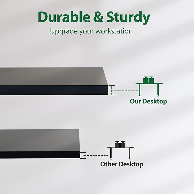 Agilestic Electric Standing Desk, Extra Large 71 x 31.5 Inches Height - Image 5