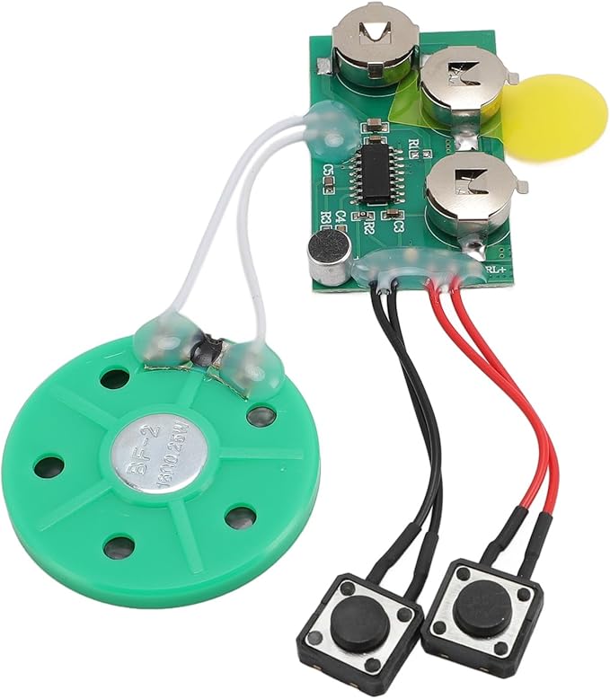 FOSA 120 Seconds Sound Recorder Module, Recordable Voice Module by fosa