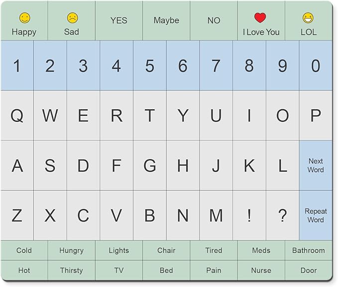 Adult Communication Board by CROSSROADSHOMEDECOR
