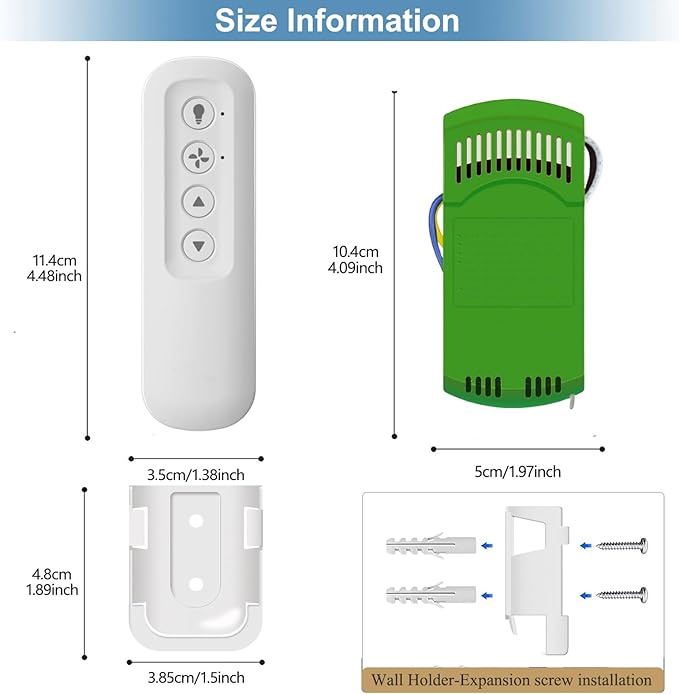 99770 Ceiling Fan Remote Control Kit Replacement - Image 4
