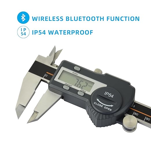 AICEY Digital Caliper Measuring Tool, IP54 Waterproof Stainless Steel - Image 5