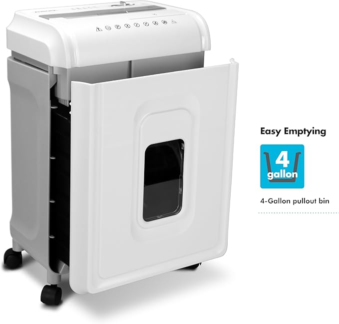 Aurora Anti-Jam 12-Sheet Cross-Cut Paper/CD and Credit Card Shredder - Image 2