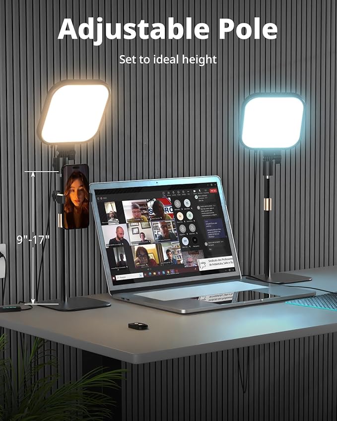 UBeesize Zoom Lighting for Computer, Video Conference Lighting for Video Calls - Image 5