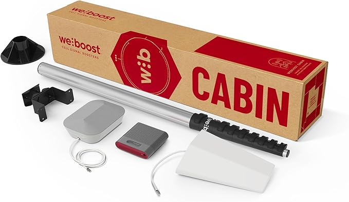 weBoost Cabin – Cell Phone Signal Booster | Boosts 4G LTE & 5G | Supports All by weBoost