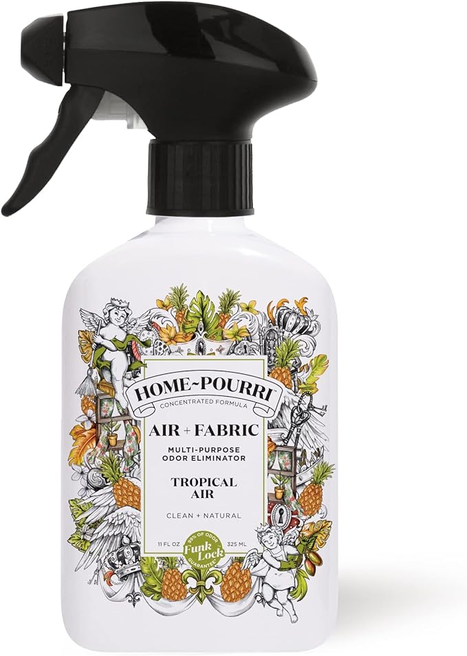 Home-Pourri Air + Fabric Multi-Purpose Odor Freshener Spray, Tropical Air by %7EPourri
