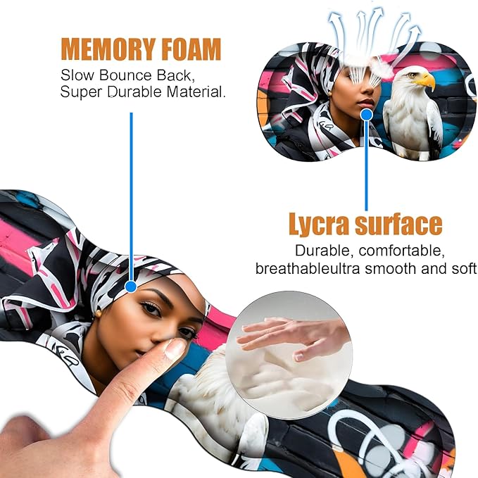 4 in 1 Ergonomic Keyboard Wrist Rest & Mouse Pad Wrist Rest Set, Large XXL - Image 5