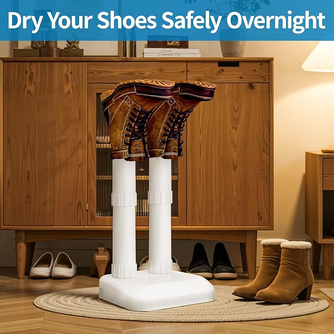 LAVIEAIR Boot Dryer Shoe Dryer for Work Boots Sneakers and Gloves, No Damage - Image 5