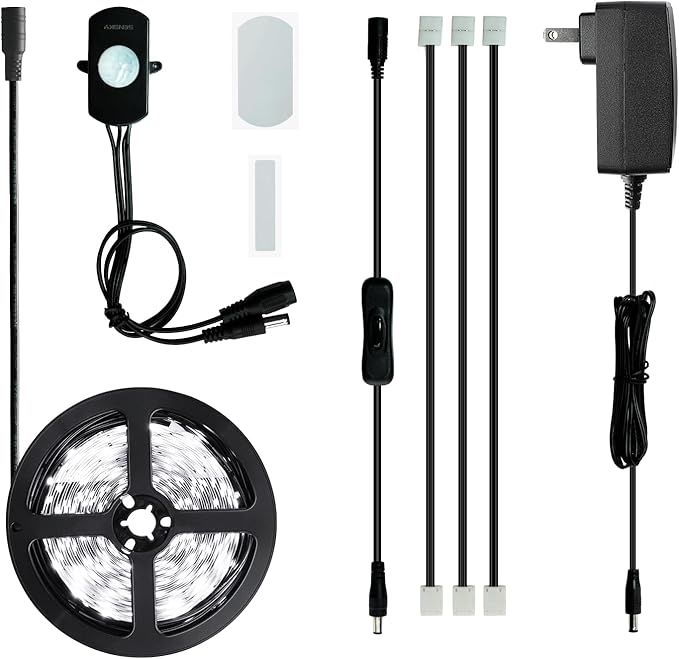 Sensky 19.7ft/6m Motion Activated LED Strip Light Kit by Sensky