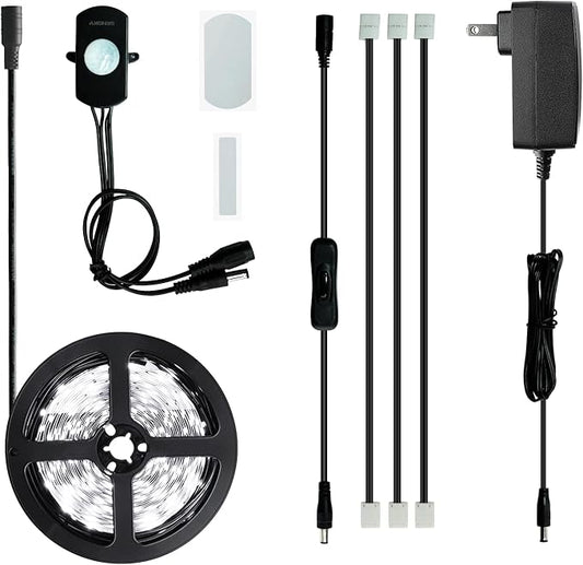 Sensky 19.7ft/6m Motion Activated LED Strip Light Kit by Sensky