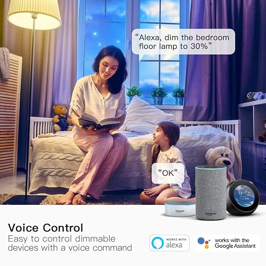 TREATLIFE Dimmable Smart Plug 2 Pack, 2.4GHz Smart Plug Works - Image 6
