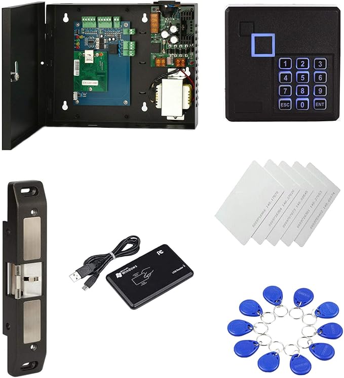 MENGQI-CONTROL Crash bar Latch Panic Bar Strike Lock Access Control keyless by MENGQI-CONTROL