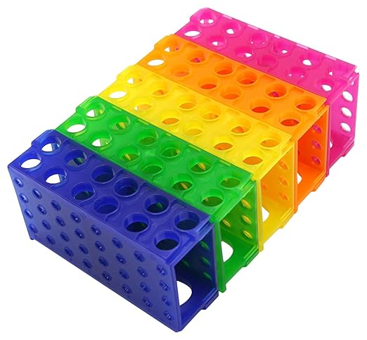 Heathrow Scientific HS29022Gpk10 HS29022G 4 Way Tube Rack, Polypropylene by HeathrowScientific