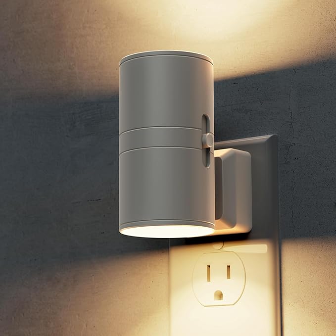 L LOHAS LED Night Light Plug in, Night Lights Plug into Wall, Dusk to Dawn by LLOHASLED