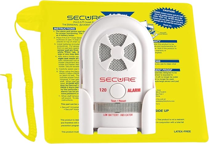 Secure Chair Alarm for Elderly Fall Prevention by SecureSafetySolutions
